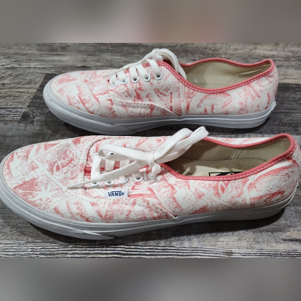VANS AUTHENTIC SLIM VAN DOREN GEORGIA PEACH BEACHES MEN'S 7.5 WOMEN'S 9 SHOES - Picture 3 of 8